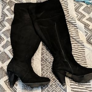 Torrid 7.5 Wide Calf Over the Knee Boots